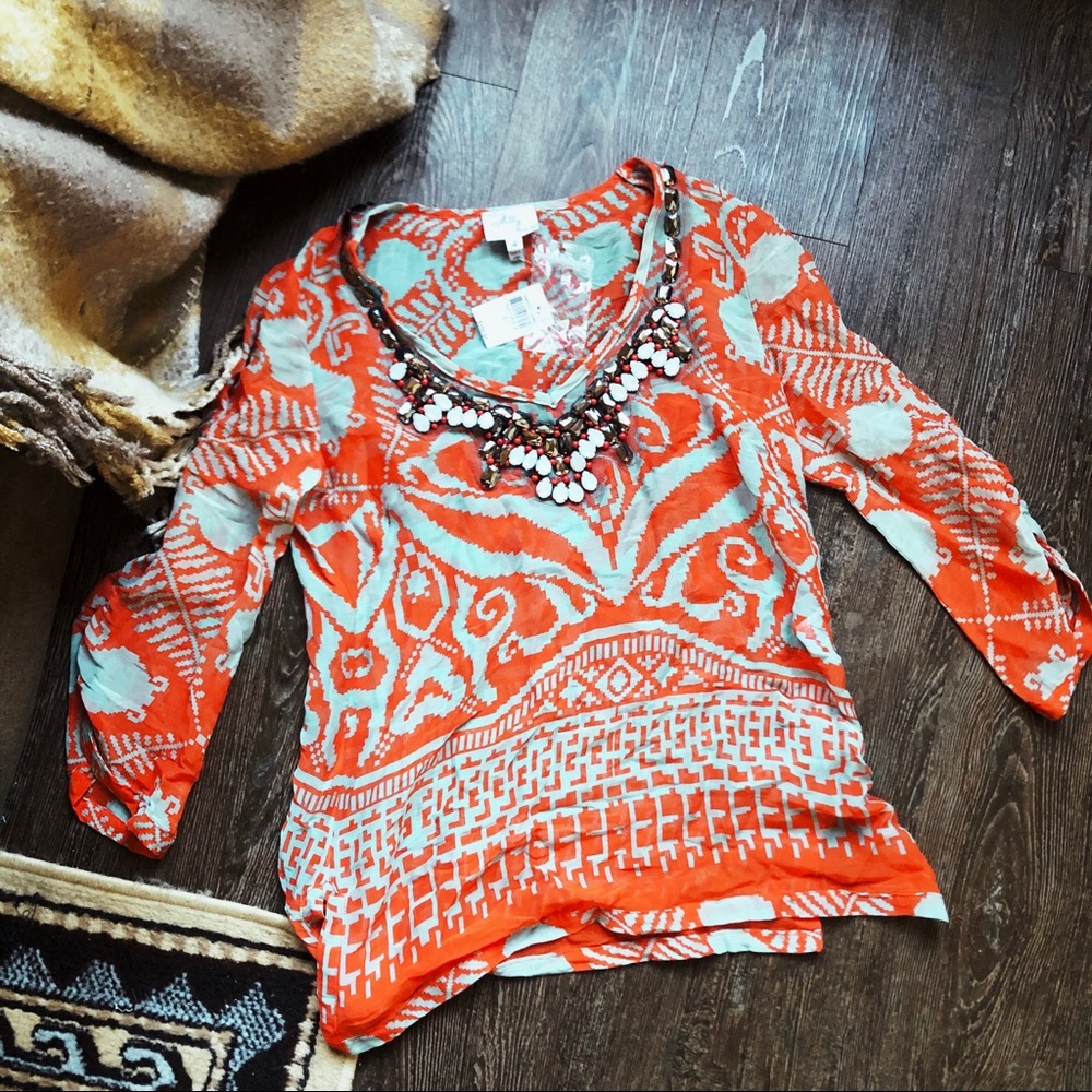 Milly embellished tunic, originally $350, 4
